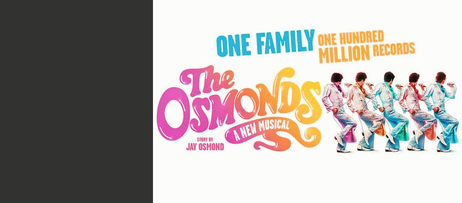 The Osmonds A New Musical, New Wimbledon Theatre, Norwich